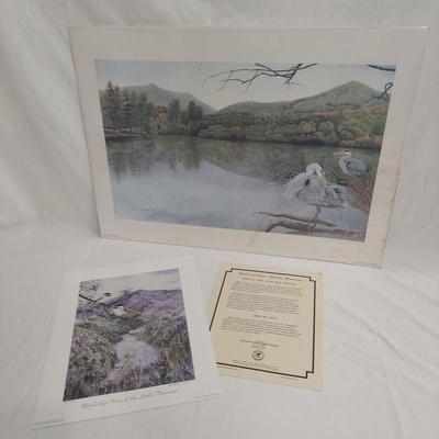 Two Signed and Numbered Appalachian Prints (PC-BBL)