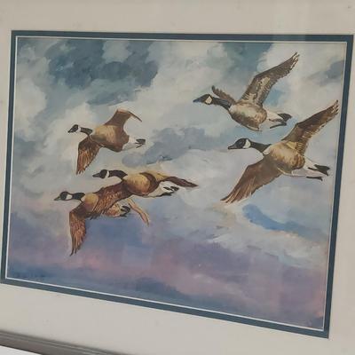 Two Pieces of Signed Bird Art (PC-BBL)