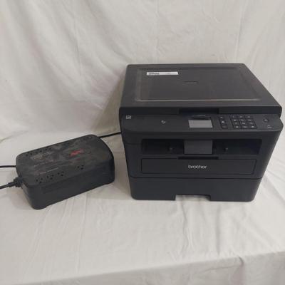 Brother Laser Printer and Battery Backup Surge Protector (PC-BBL)