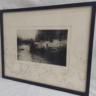 Signed and Numbered Gordon Allen Etching (PC-BBL)