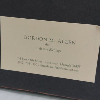 Signed and Numbered Gordon Allen Etching (PC-BBL)