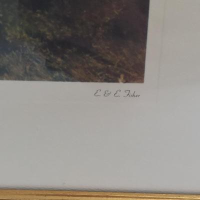 E & E Fisher - Six Framed Prints of WNC (PC-BBL)