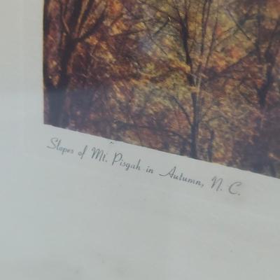 E & E Fisher - Six Framed Prints of WNC (PC-BBL)
