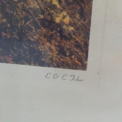 E & E Fisher - Six Framed Prints of WNC (PC-BBL)