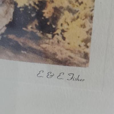 E & E Fisher - Six Framed Prints of WNC (PC-BBL)