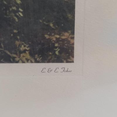 E & E Fisher - Six Framed Prints of WNC (PC-BBL)