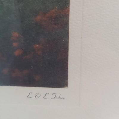 E & E Fisher - Six Framed Prints of WNC (PC-BBL)