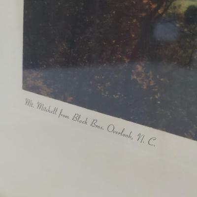 E & E Fisher - Six Framed Prints of WNC (PC-BBL)