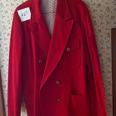 Vintage Red Jacket