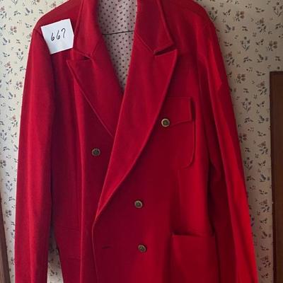 Vintage Red Jacket