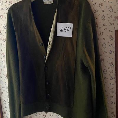 Large Army Sweater