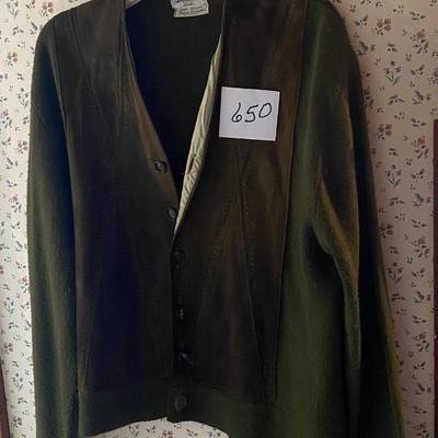Large Army Sweater