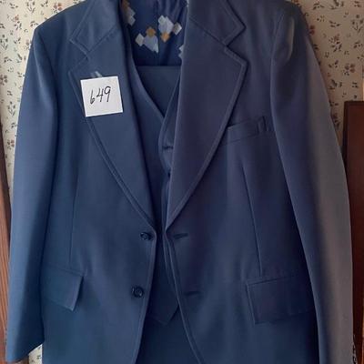 Vintage Levi Panatela Suit