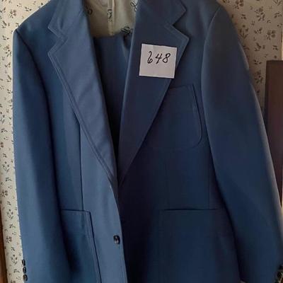 Vintage Levi Panatela Suit