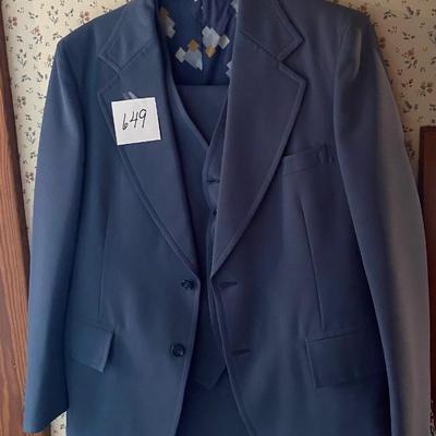 Vintage Levi Panatela Suit