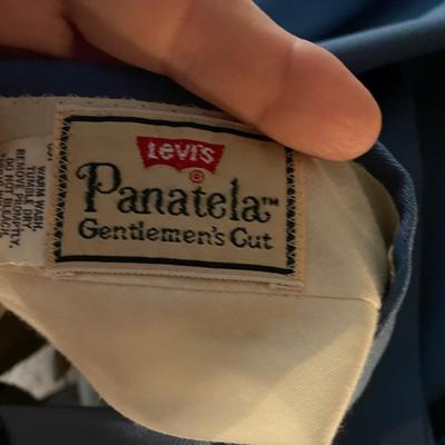 Vintage Levi Panatela Suit