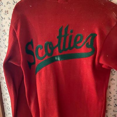 Vintage Highland Park Scotties Sweater