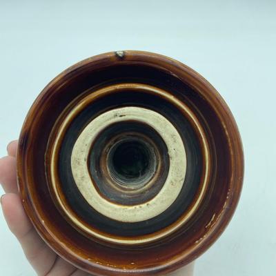 Brown LAPP 1929 porcelain insulator