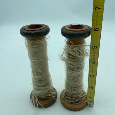 Wooden bobbins