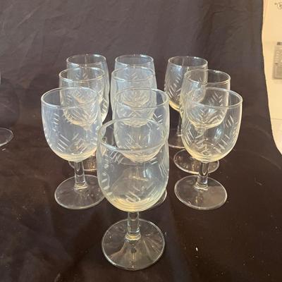 Etched Stemmed Glassware (LR-MG)
