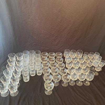 Etched Stemmed Glassware (LR-MG)