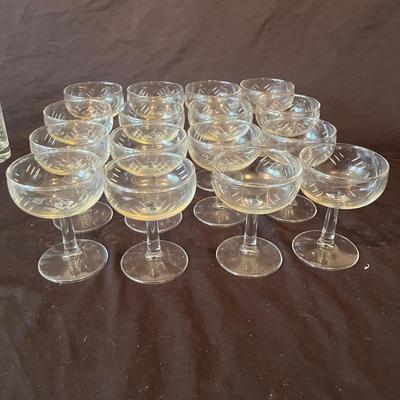 Etched Stemmed Glassware (LR-MG)