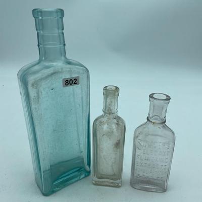 Lovely glass bottles