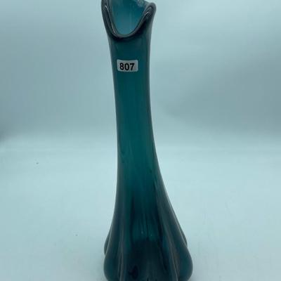 Blue swing vase
