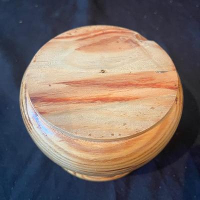 Wooden bowl & Toothpick Holder (K-MG)