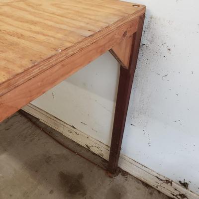 Wooden Work Table (G-KD)