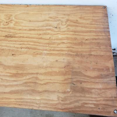Wooden Work Table (G-KD)