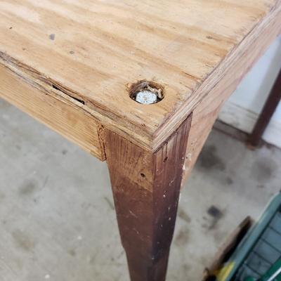 Wooden Work Table (G-KD)