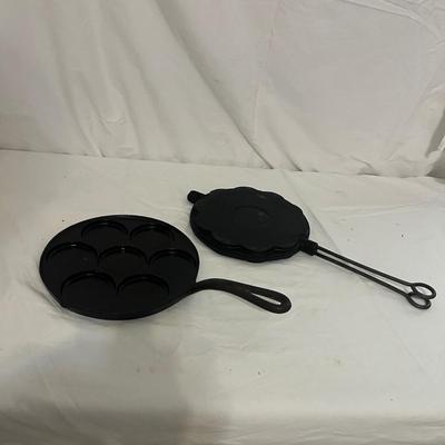 Wagner Ware & Norrahammar Cast Iron Pans (K-MG)