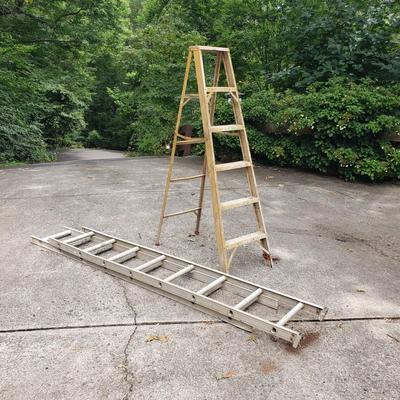 Warner Step Ladder and Extension Ladder (G-KD)