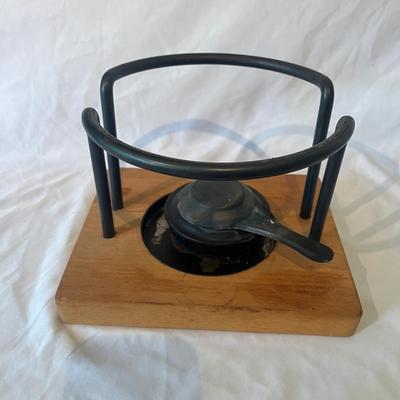 Boda Cast Iron Fondue Pot With Stand (K-MG)