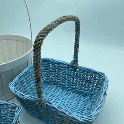 Trio of baskets