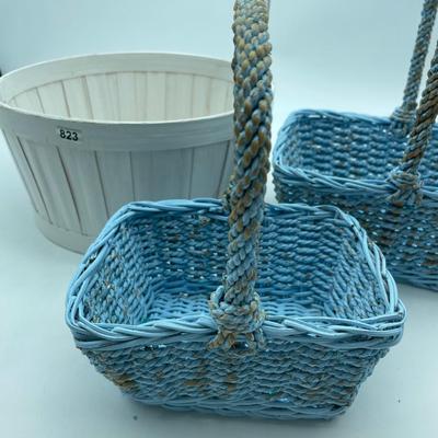 Trio of baskets