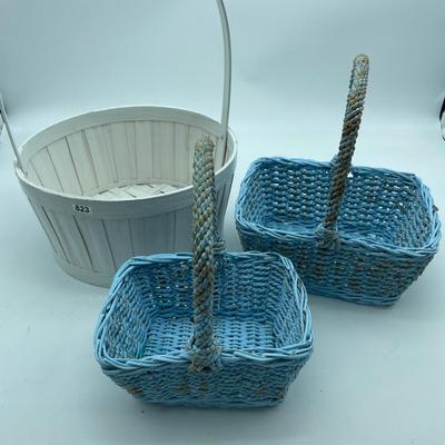 Trio of baskets