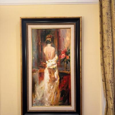 Original Oil Painting of Woman (See Description)