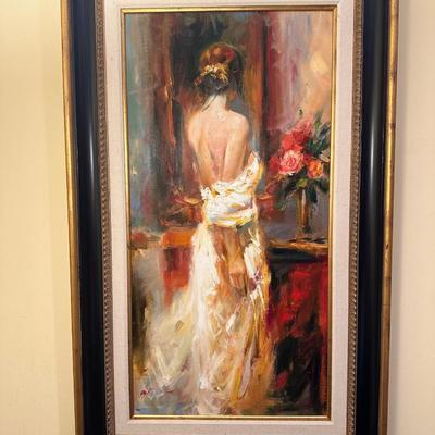 Original Oil Painting of Woman (See Description)