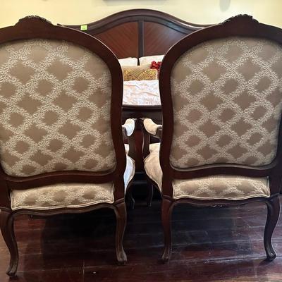 Two Traditional Style Formal Chairs (2)