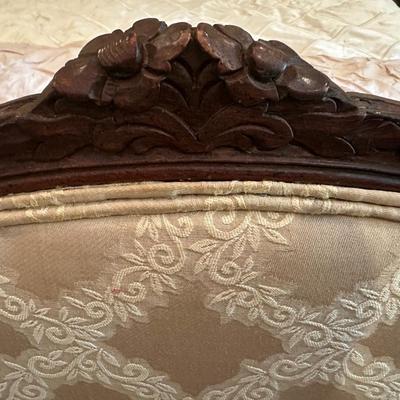 Two Traditional Style Formal Chairs (2)