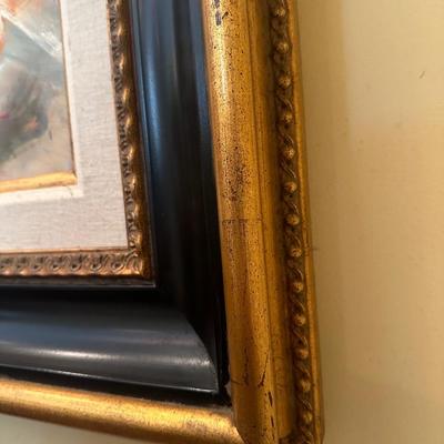 Original Oil Painting of Woman in Mirror