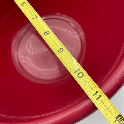 Plastic serving dishes