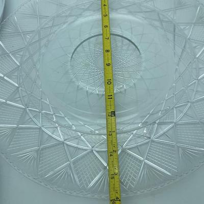 Plastic serving dishes