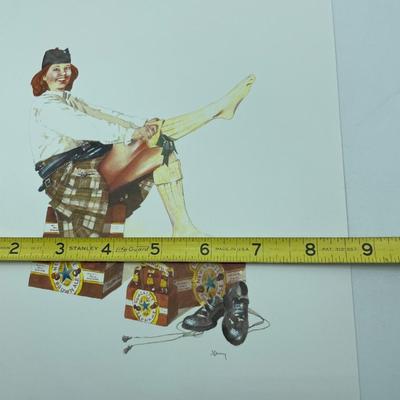 Advertising prints