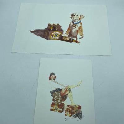 Advertising prints