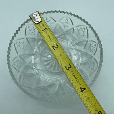 Coasters and glass bowls
