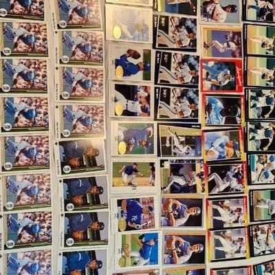 Kansas City Royales Baseball cards thru the years, Full box