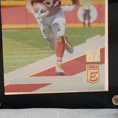 Kansas City Chiefs 3 card plaque, Sammy Watkins, Patrick Mahomes II, Travis Kelce 2019